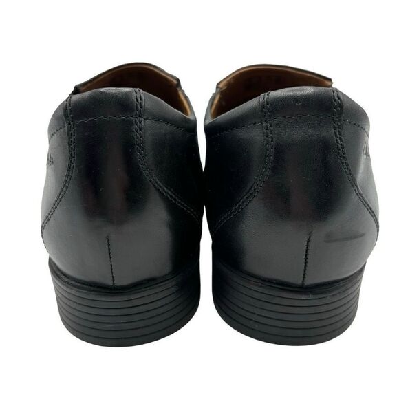Clarks Whiddon Step Black Leather‎ Loafer Men\'s 11 NWOT main image 4